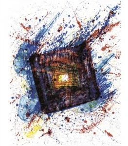 Falling Star, Sam Francis, 1981