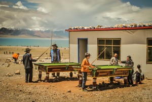 Billiards by Namtso Lake, Vincent Cheng