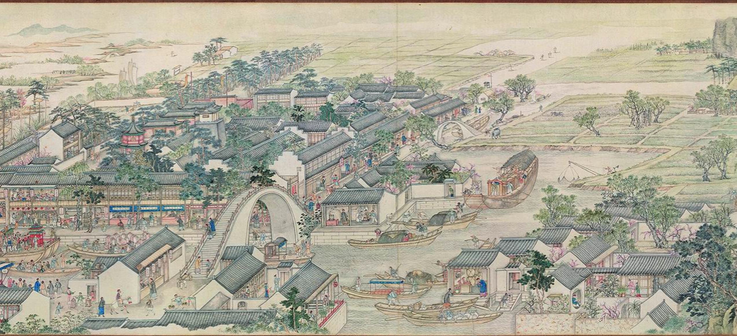姑蘇繁華圖／清徐揚