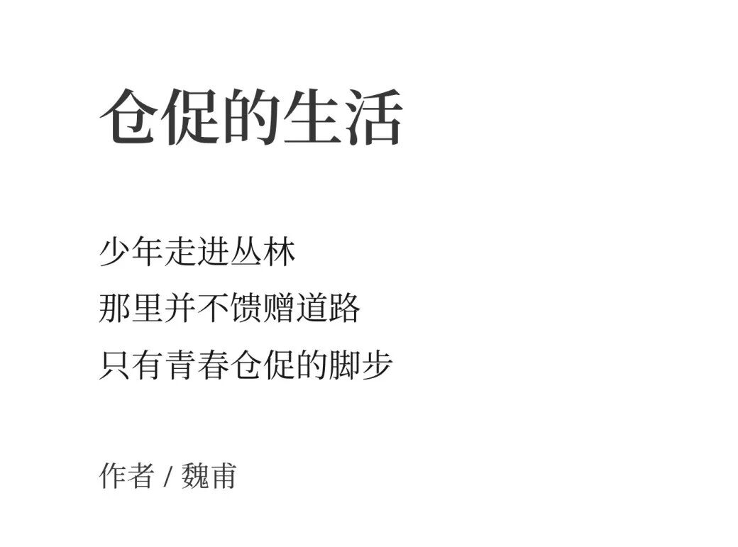 命令生活停下脚步，去拥抱那些道路以目的人 18